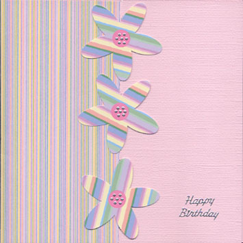 Card Art Shapes and Papers Card 4