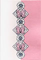 Butterfly Diamonds sticker card